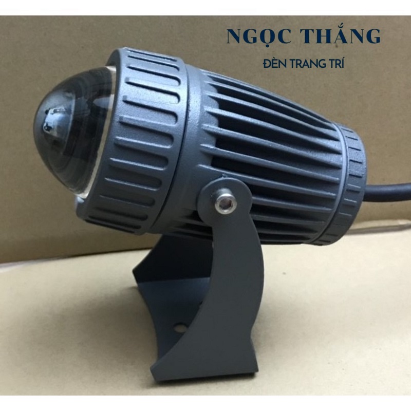 Đèn rọi cột sân vườn trang trí ngoài trời Led 10W Ánh sáng vàng 220V DCT611C Ngọc Thắng - Ảnh 3