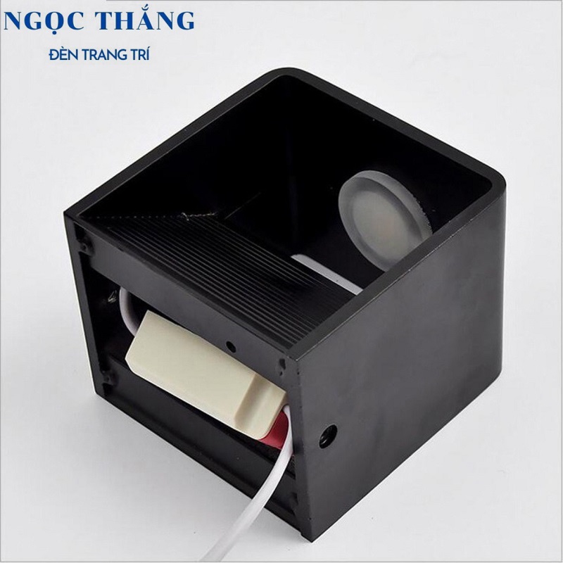 Đèn Led treo tường hắt tường trang trí trong nhà cầu thang Led vàng 7W 220V GT350 Ngọc Thắng - Ảnh 7