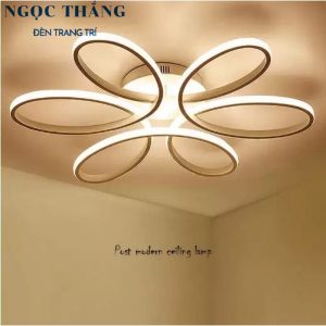 Alternative view of Đèn Mâm LED Ốp Trần Hiện Đại Trang Trí Phòng Khách Phòng Ngủ MO943A Ngọc Thắng (Tặng kèm remote điều khiển từ xa)