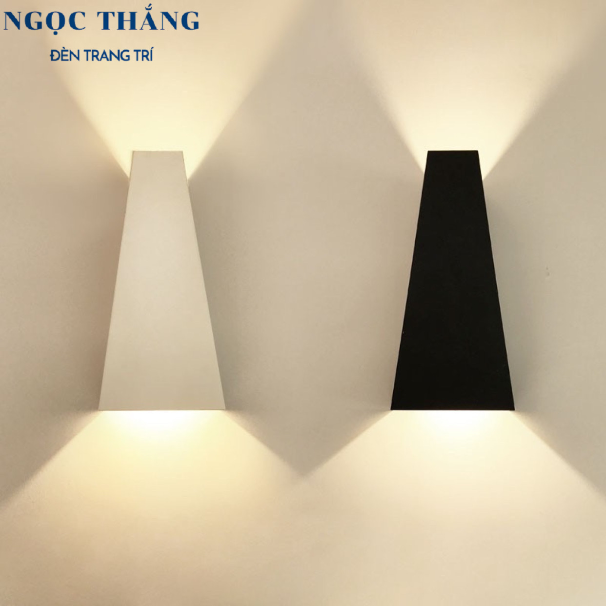 Đèn Led treo tường ốp tường trang trí trong nhà ngoài trời Led 10W VNT355 Ngọc Thắng - Ảnh 2