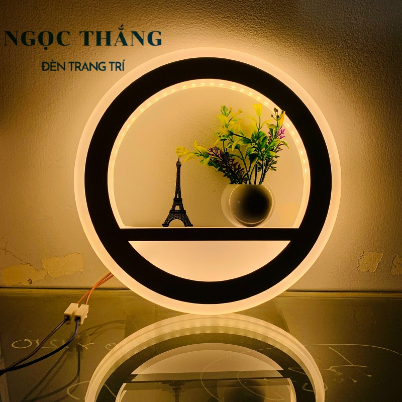 Đèn Led treo tường trang trí phòng ngủ phòng khách cầu thang 8W Led 3 màu 220V VK01 Ngọc Thắng