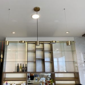 Đèn thả trần 5 bóng trang trí phòng khách bàn ăn Led 3 chế độ màu 40W 220V THCN222 Ngọc Thắng - Ảnh 16