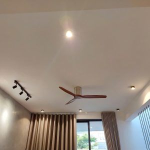 Alternative view of Quạt Trần 3 Cánh Gỗ Trang Trí Sảnh Phòng Khách Cao Cấp VF39 Ngọc Thắng (Kèm remote điều khiển từ xa)