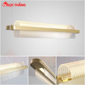 Alternative view of Đèn thả trần bàn ăn 120cm trang trí quầy bar phòng làm việc Led 3 chế độ màu 220V TTK93 Ngọc Thắng