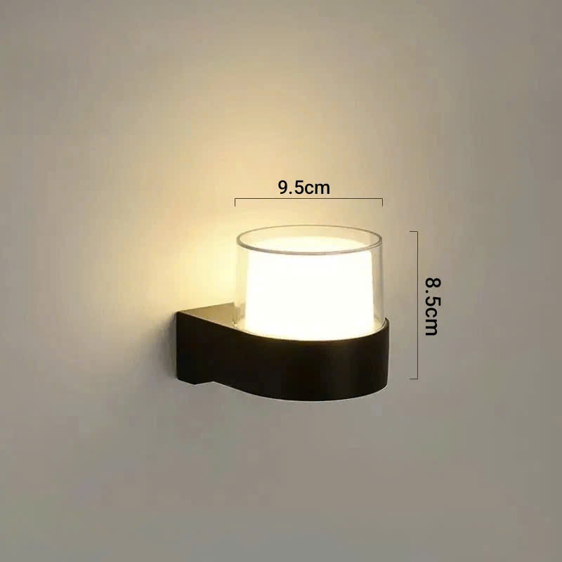 Đèn Led treo tường gắn tường trang trí ngoài trời trong nhà Led Vàng 5W VNT077/1 220V Ngọc Thắng - Ảnh 7
