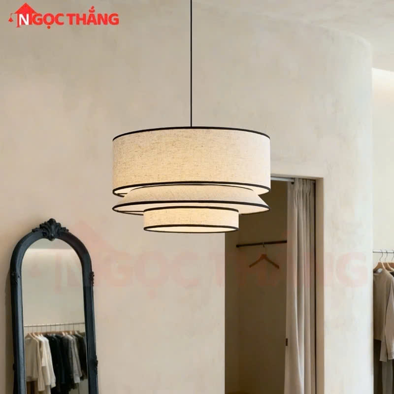 Đèn thả Vintage 50cm trang trí bàn ăn phòng ngủ phòng khách quán cafe THD53 Ngọc Thắng - Ảnh 8
