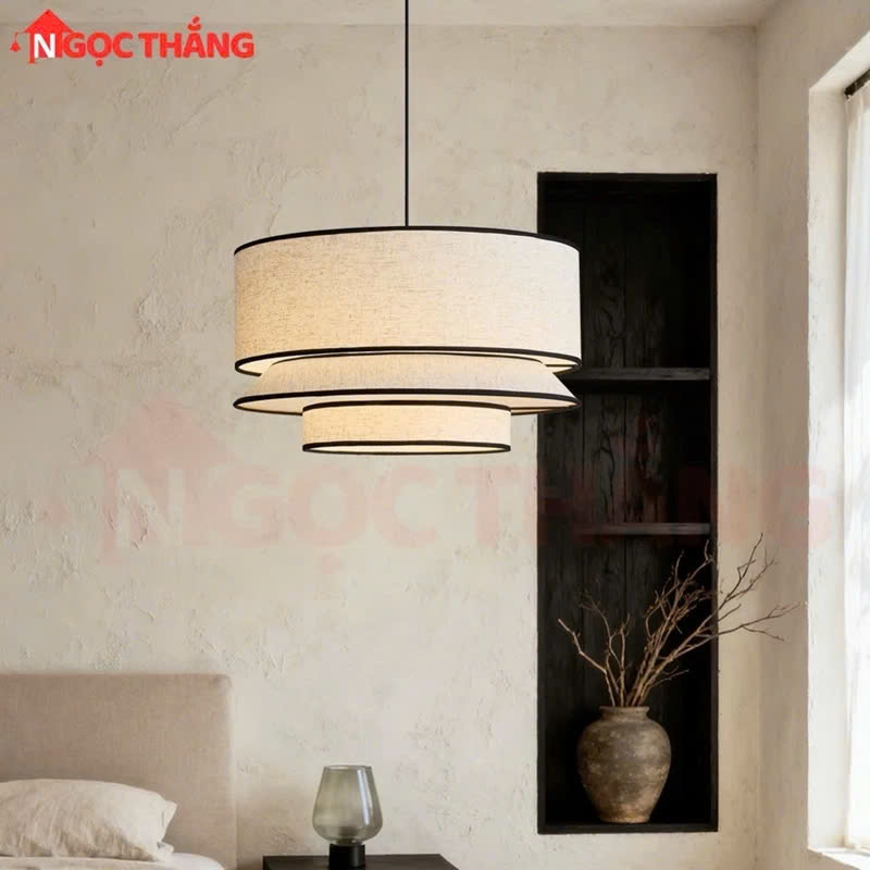 Đèn thả Vintage 50cm trang trí bàn ăn phòng ngủ phòng khách quán cafe THD53 Ngọc Thắng - Ảnh 6
