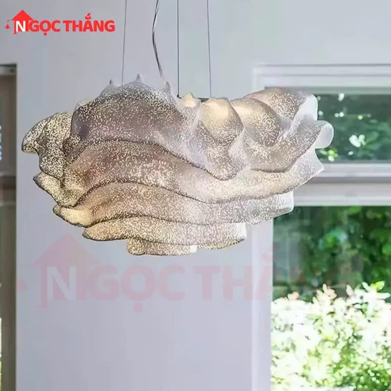 Đèn thả Vintage Ø60cm trang trí bàn ăn phòng ngủ phòng khách quán cafe THD64 Ngọc Thắng - Ảnh 4
