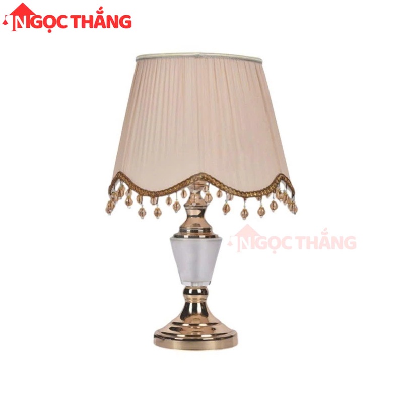 Đèn bàn cổ điển trang trí phòng ngủ phòng khách bàn làm việc E27 220V ĐB80759 Ngọc Thắng - Ảnh 6