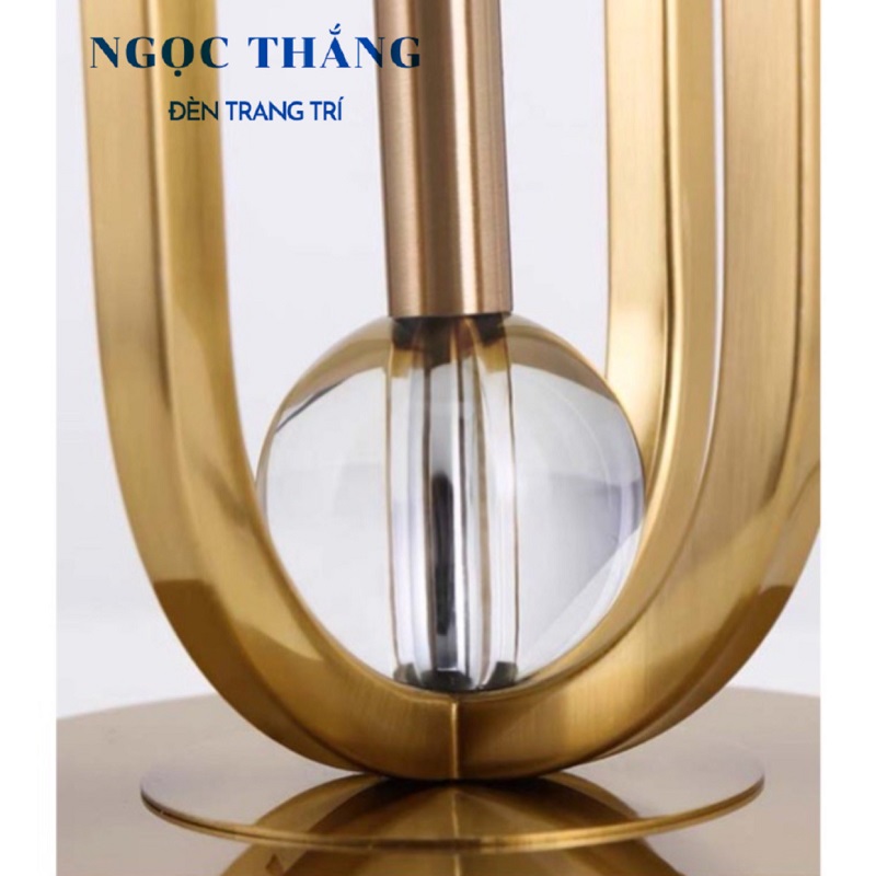 Đèn bàn phòng ngủ trang trí phòng khách bàn làm việc E27 220V ĐB5100A Ngọc Thắng - Ảnh 5