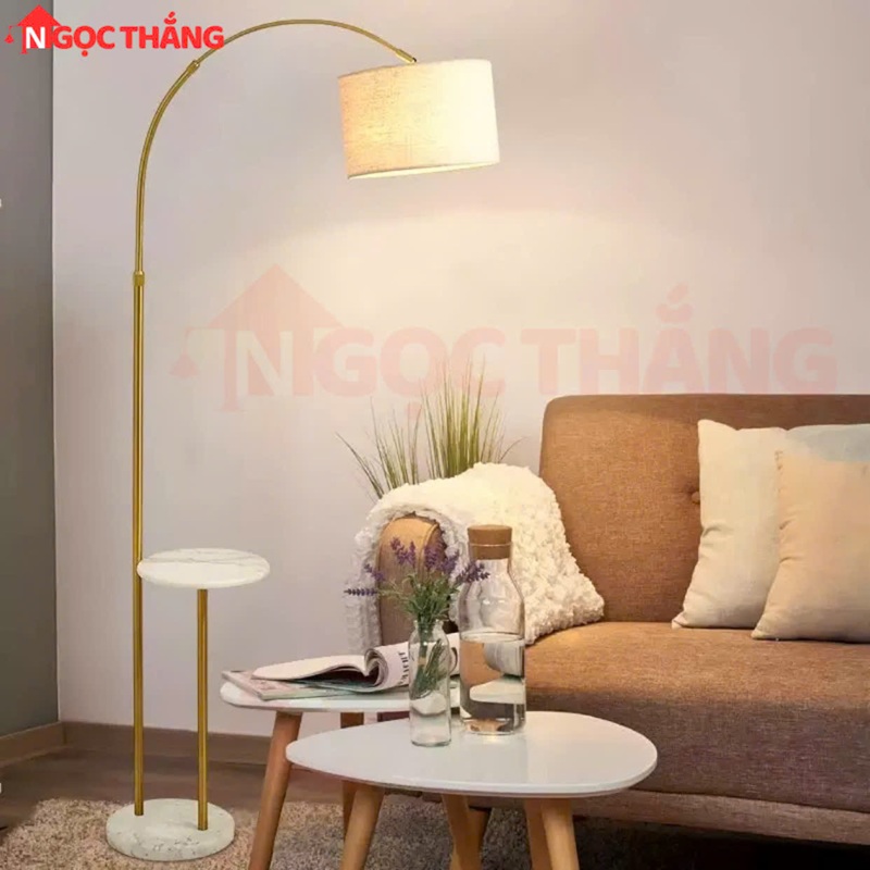 Đèn Cây Đứng Đọc Sách Trang Trí Phòng Khách Phòng Ngủ ĐB6321 Ngọc Thắng (Kèm một bóng Led 12W)