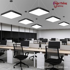 Đèn thả trần văn phòng 60cm hình tròn hình lục giác ánh sáng trắng 48W 220V MS01 Ngọc Thắng - Ảnh 16
