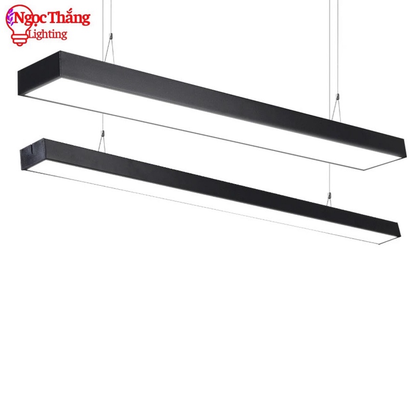 Đèn Led thả trần văn phòng siêu sáng 118cm x 10cm ánh sáng trắng 42W 220V MS118 Ngọc Thắng - Ảnh 7