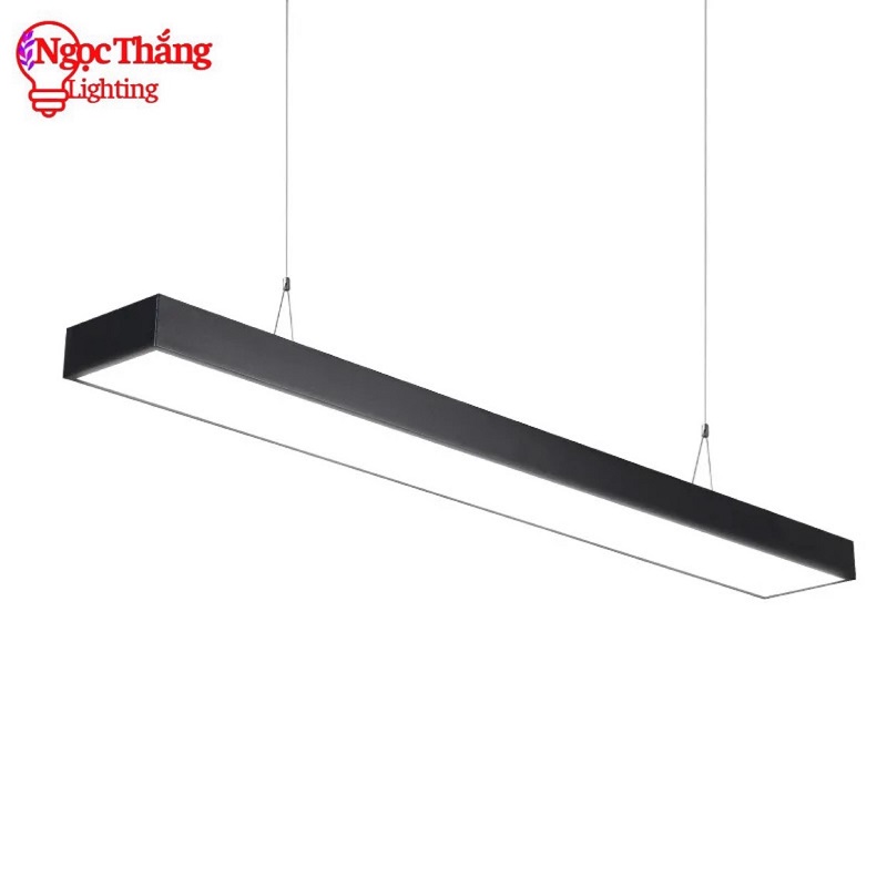 Đèn Led thả trần văn phòng siêu sáng 118cm x 10cm ánh sáng trắng 42W 220V MS118 Ngọc Thắng - Ảnh 4