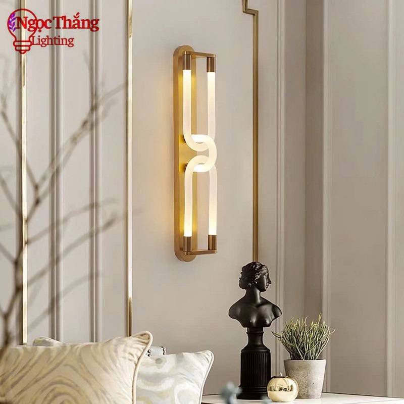 Đèn Led treo tường ốp tường trang trí phòng ngủ phòng khách Led 3 màu 220V GT415 Ngọc Thắng