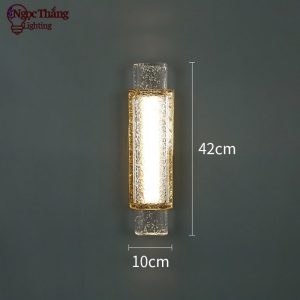 Alternative view of Đèn treo tường pha lê 42cm trang trí phòng ngủ phòng khách cầu thang Led 12W V0498 Ngọc Thắng