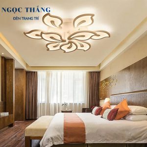Alternative view of Đèn Mâm LED 9 Cánh Ốp Trần Hiện Đại Trang Trí Phòng Khách MT3606/9 Ngọc Thắng (Tặng kèm remote điều khiển từ xa)