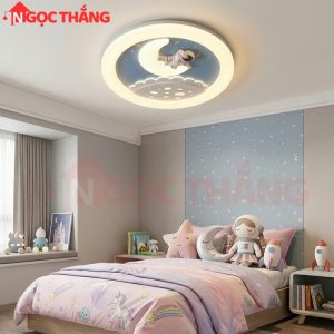 Alternative view of Đèn Mâm Ốp Trần 50cm Trang Trí Phòng Khách Phòng Ngủ Led 3 Màu 40W MT8806 Ngọc Thắng