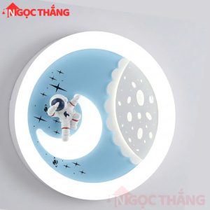 Đèn Mâm Ốp Trần 50cm Trang Trí Phòng Khách Phòng Ngủ Led 3 Màu 40W MT8806 Ngọc Thắng - Ảnh 5