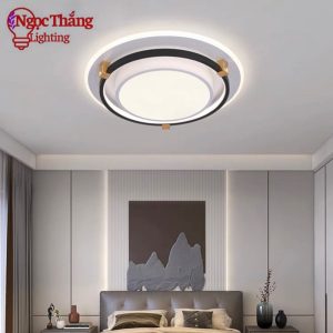 Alternative view of Đèn Mâm LED Ốp Trần Hình Vuông 50cm Hiện Đại Trang Trí Sảnh Phòng Khách Led 3 Màu OT181V Ngọc Thắng