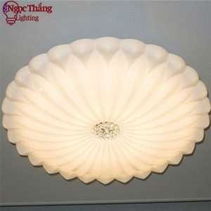 Đèn Ốp Trần Tròn 50cm Trang Trí Phòng Khách Phòng Ngủ Led 3 Màu OP1262 Ngọc Thắng - Ảnh 3