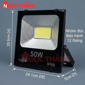 Alternative view of Đèn pha điện LED ngoài trời cao cấp chống nước IP66 COB 50W-300W 220V ĐP01 Ngọc Thắng