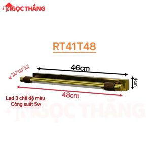 Alternative view of Đèn Rọi Tranh 60cm Rọi Gương Trang Trí Phòng Khách Nhà Tắm Led 3 Chế Độ Màu 220V RT41T60 Ngọc Thắng
