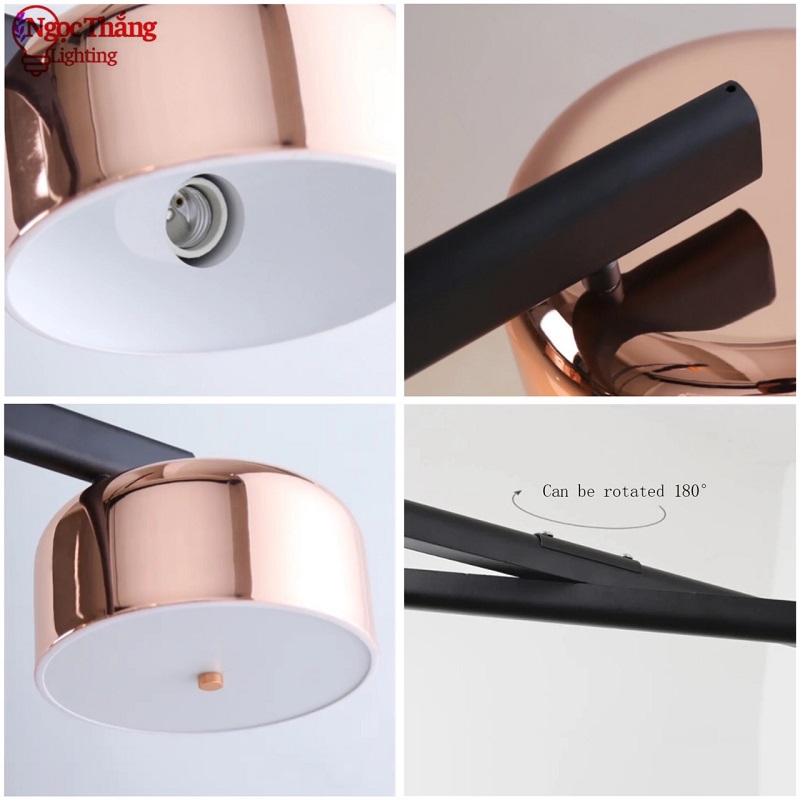 Đèn thả bàn ăn văn phòng trang trí phòng khách phòng ngủ BH 24 Tháng 48W E27 TTK12BN4 Ngọc Thắng - Ảnh 11