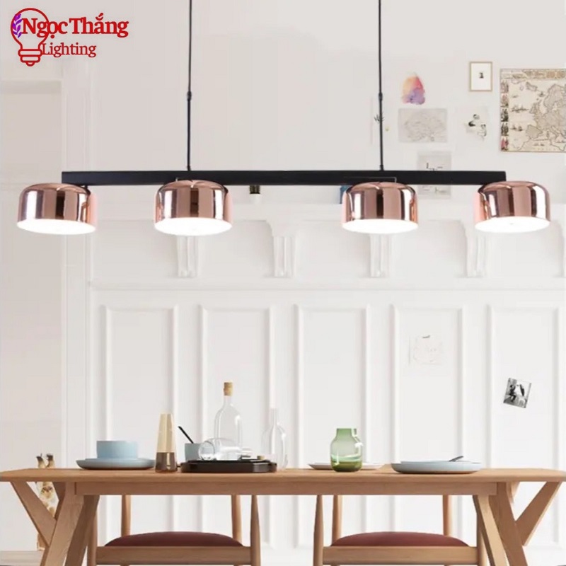 Đèn thả bàn ăn văn phòng trang trí phòng khách phòng ngủ BH 24 Tháng 48W E27 TTK12BN4 Ngọc Thắng - Ảnh 10