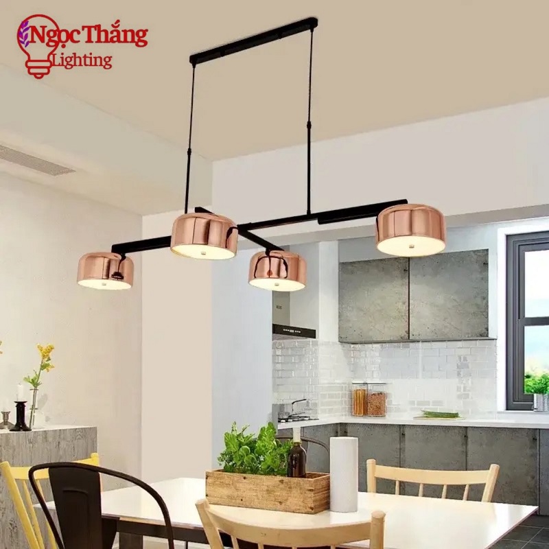 Đèn thả bàn ăn văn phòng trang trí phòng khách phòng ngủ BH 24 Tháng 48W E27 TTK12BN4 Ngọc Thắng - Ảnh 4