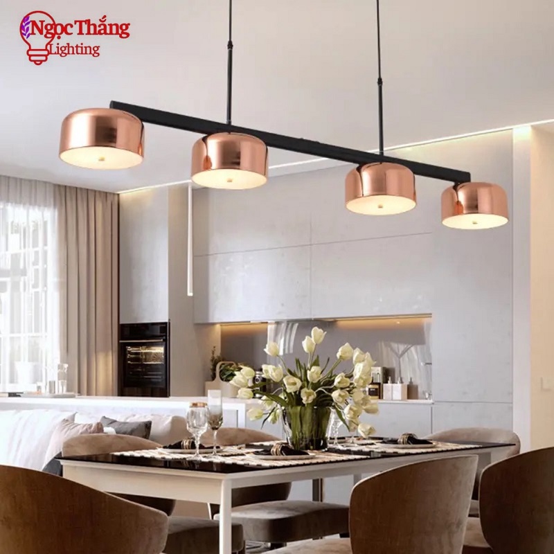 Đèn thả bàn ăn văn phòng trang trí phòng khách phòng ngủ BH 24 Tháng 48W E27 TTK12BN4 Ngọc Thắng - Ảnh 3