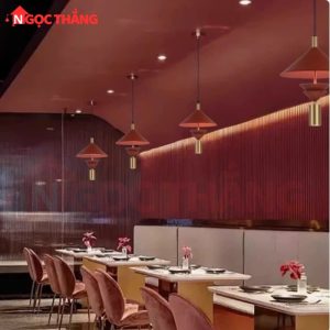 Alternative view of Đèn thả hình nón trang trí quán cà phê phòng ngủ bàn ăn quầy bar 220V THD62 Ngọc Thắng