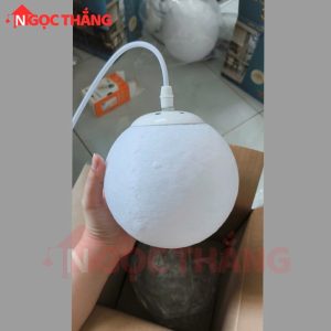 Đèn thả mặt trăng 15cm 20cm 25cm 30cm trang trí phòng ngủ bàn ăn Led 3 màu 12W 220V THD20 Ngọc Thắng - Ảnh 24