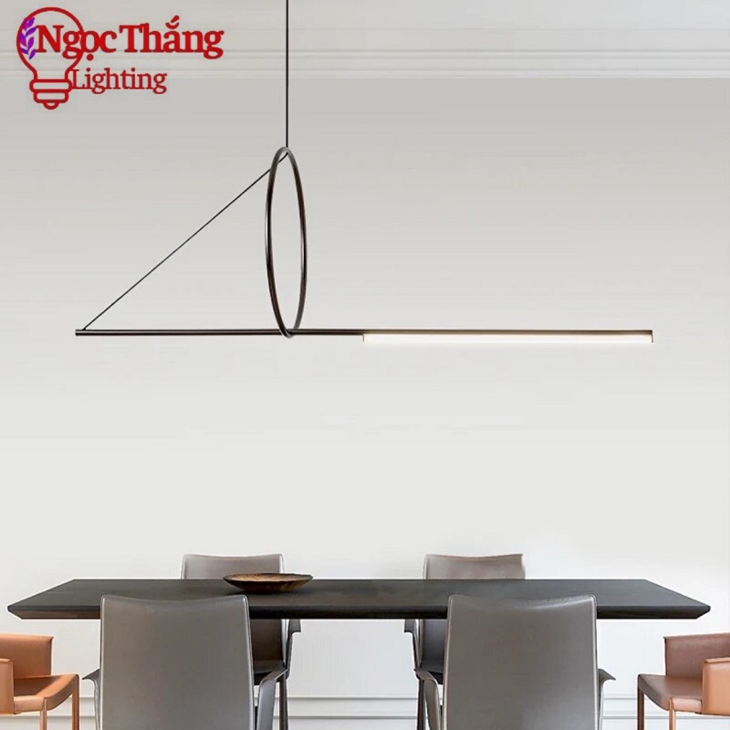 Đèn thả trần hiện đại 120cm trang trí bàn ăn phòng khách phòng ngủ ánh sáng vàng TTK121 Ngọc Thắng - Ảnh 8