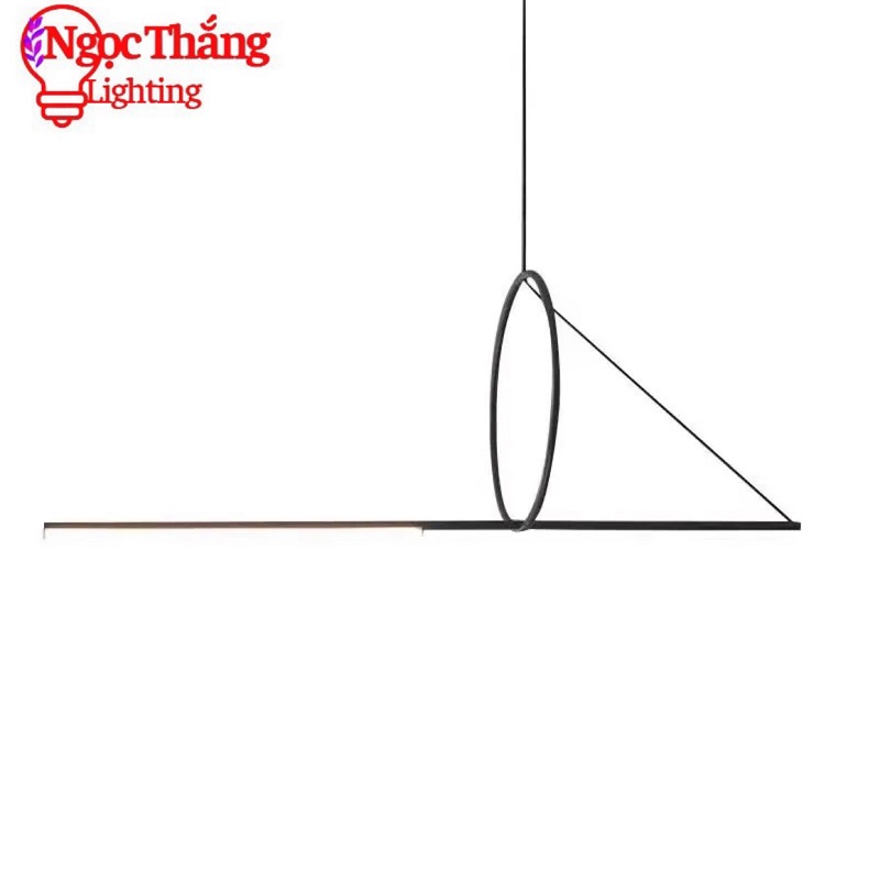 Đèn thả trần hiện đại 120cm trang trí bàn ăn phòng khách phòng ngủ ánh sáng vàng TTK121 Ngọc Thắng - Ảnh 5