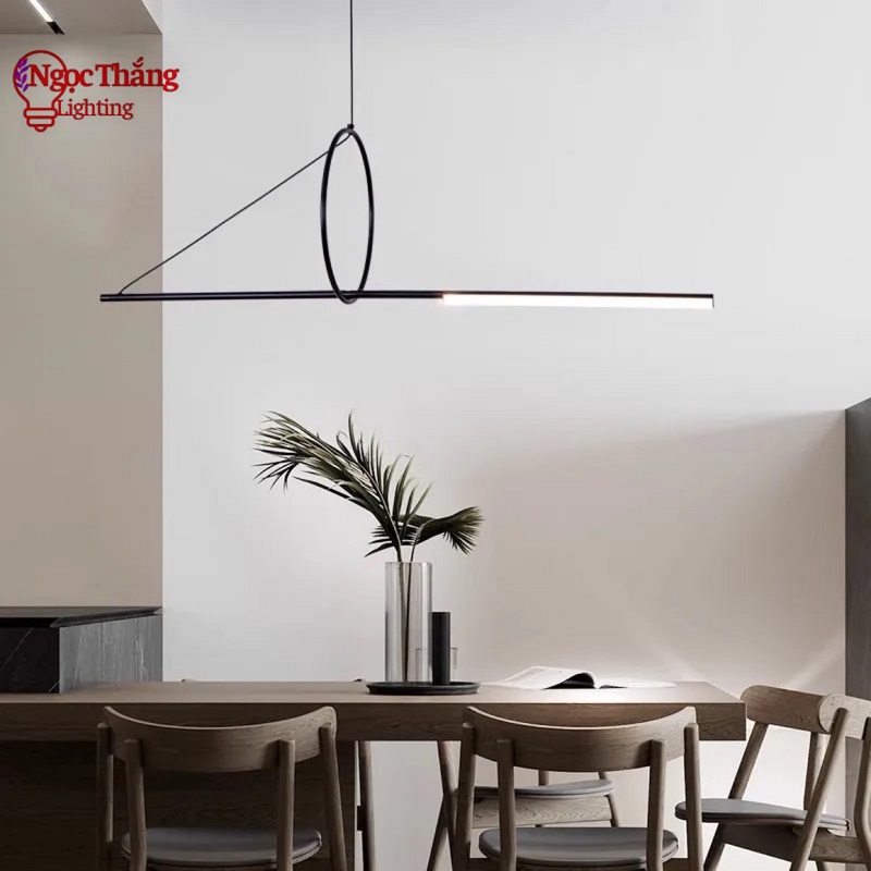 Đèn thả trần hiện đại 120cm trang trí bàn ăn phòng khách phòng ngủ ánh sáng vàng TTK121 Ngọc Thắng - Ảnh 3