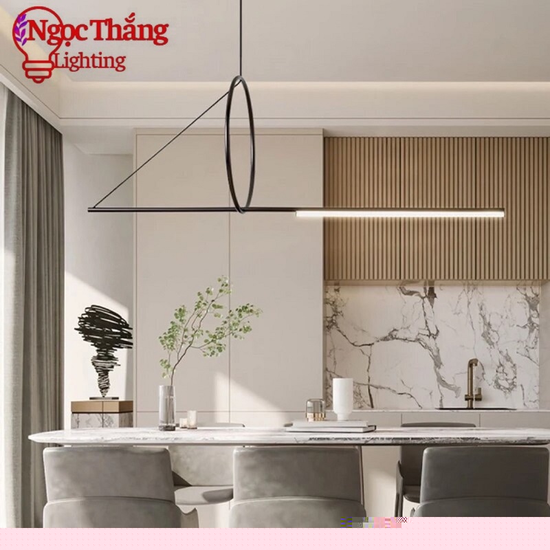 Alternative view of Đèn thả trần hiện đại 120cm trang trí bàn ăn phòng khách phòng ngủ ánh sáng vàng TTK121 Ngọc Thắng