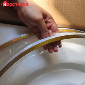 Đèn thả 3 vòng Led 30-50-70 trang trí phòng khách bàn ăn Led 3 chế độ màu THD7087 Vàng Ngọc Thắng - Ảnh 3