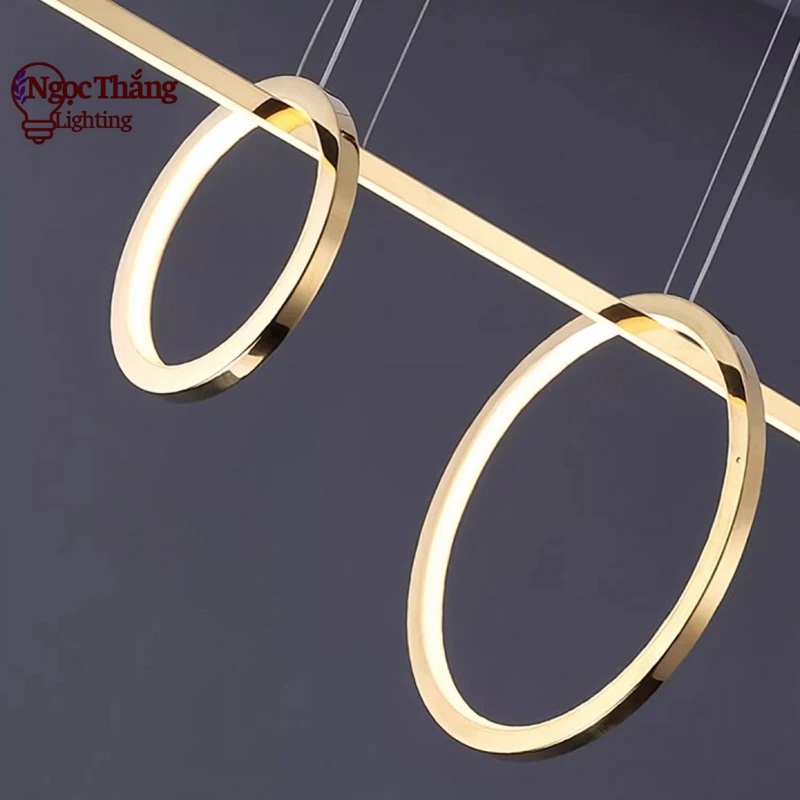 Đèn thả bàn ăn Ngang 100cm trang trí phòng khách Bảo hành 24 tháng Led 3 chế độ màu TTK119 Ngọc Thắng - Ảnh 11