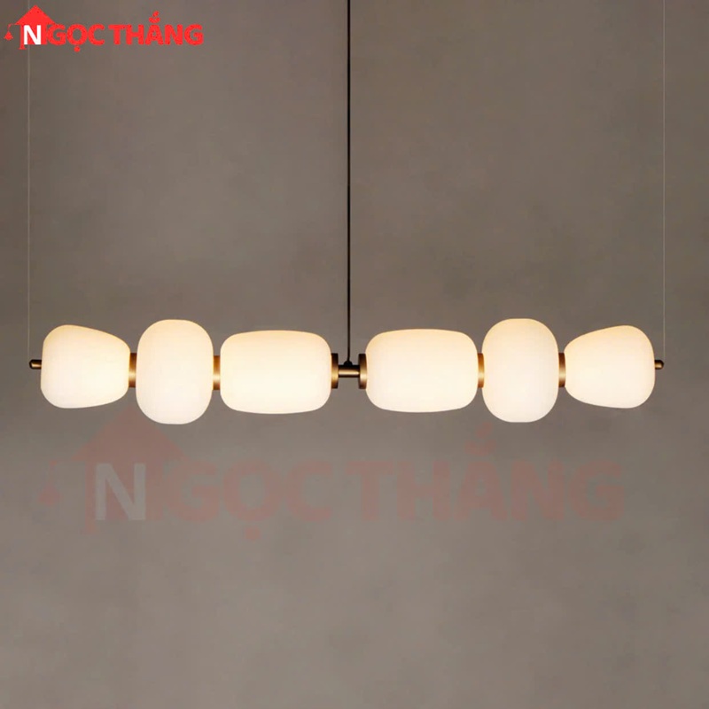 Đèn thả trần ngang 120cm trang trí bàn ăn quầy bar bàn làm việc led 3 màu 220V THD201 Ngọc Thắng - Ảnh 8