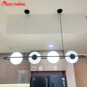 Alternative view of Đèn thả trần ngang 130cm trang trí bàn ăn quầy bar bàn làm việc led 3 màu 220V TTK138T4 Ngọc Thắng