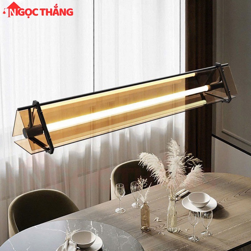 Đèn thả trần bàn ăn Ngang 100cm trang trí phòng làm việc quán cà phê 220V TTK95 Ngọc Thắng - Ảnh 9