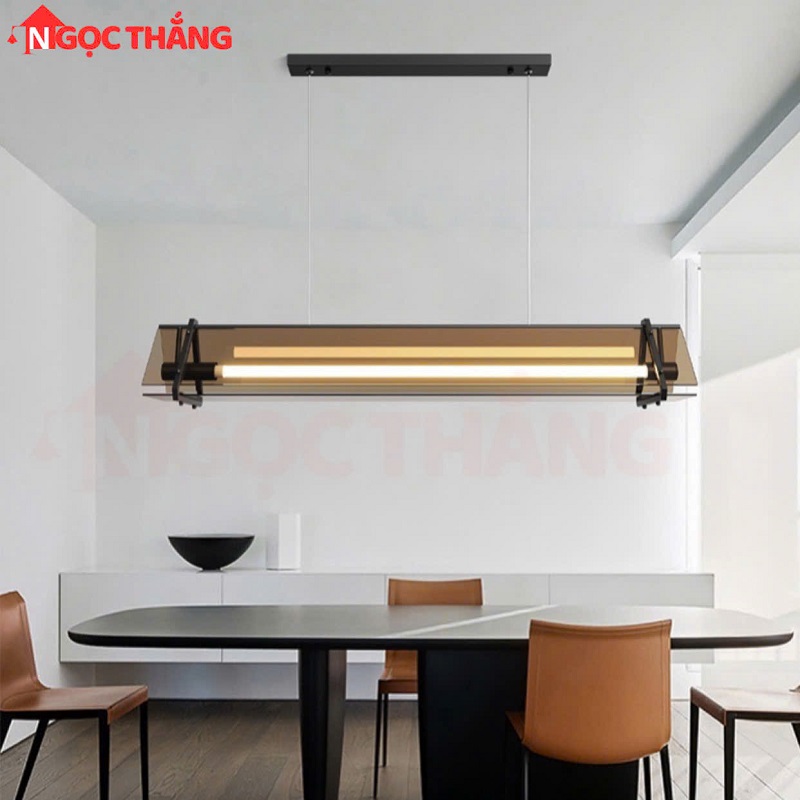 Đèn thả trần bàn ăn Ngang 100cm trang trí phòng làm việc quán cà phê 220V TTK95 Ngọc Thắng - Ảnh 7