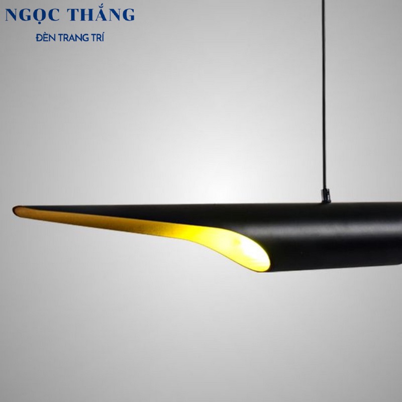 Đèn Thả Trần Trang Trí Phòng Khách Bàn Ăn Quán Cafe Led Vàng 8W 220V TCF24 Ngọc Thắng Kèm 2 bóng G45 - Ảnh 17