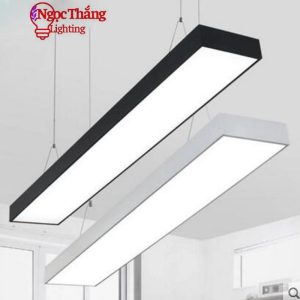 Đèn thả trần văn phòng 120cm x 20cm - Đèn thả hộp chữ nhật siêu sáng 70W 220V MS218 Vỏ Đen Ngọc Thắng - Ảnh 7
