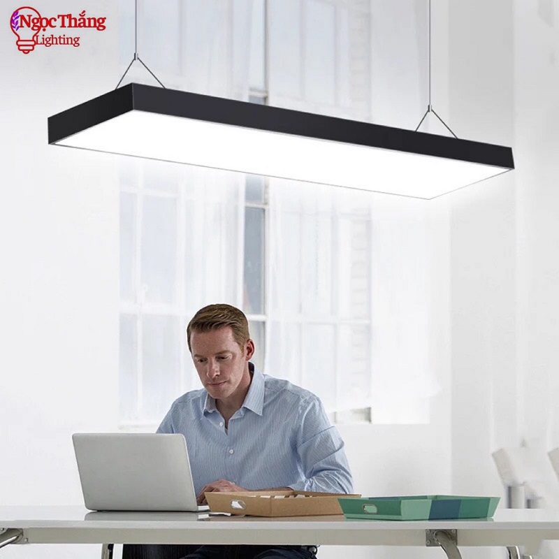 Đèn thả văn phòng 118cm x 30cm 90W BH 24 tháng ánh sáng trắng và trung tính MS390 Ngọc Thắng - Ảnh 7