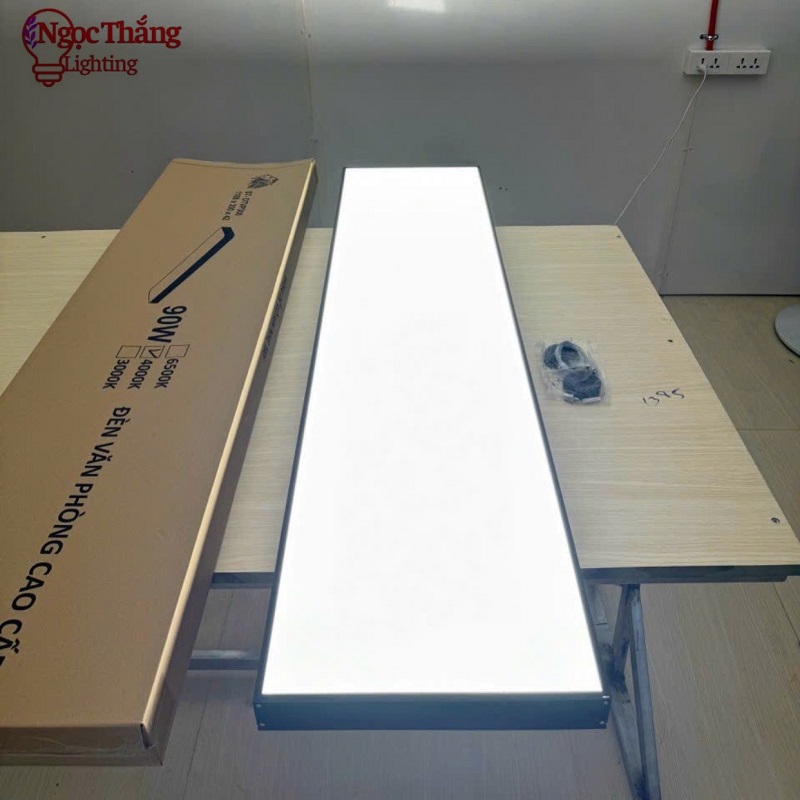 Đèn thả văn phòng 118cm x 30cm 90W BH 24 tháng ánh sáng trắng và trung tính MS390 Ngọc Thắng - Ảnh 4