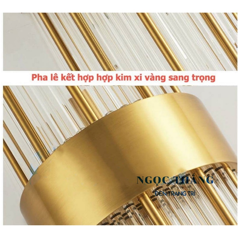 Đèn treo tường trang trí phòng khách phòng ngủ Bảo Hành 24 Tháng Led 8W 220V GT437 Ngọc Thắng - Ảnh 3
