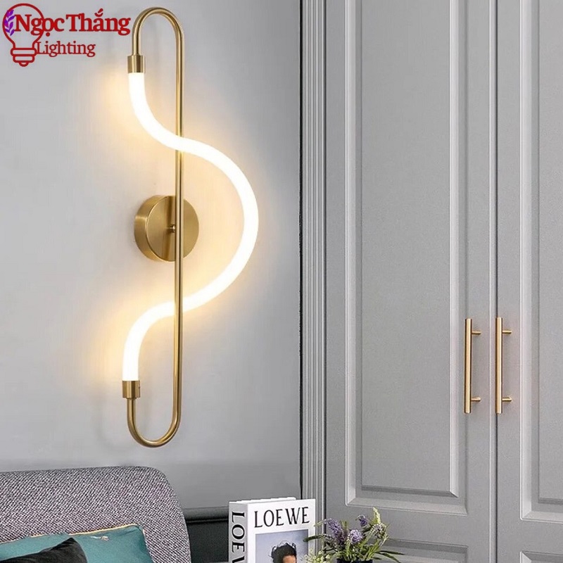 Đèn treo tường ốp tường trang trí phòng ngủ phòng khách cầu thang Led 3 màu 15W 220V GT3066 Ngọc Thắng - Ảnh 5