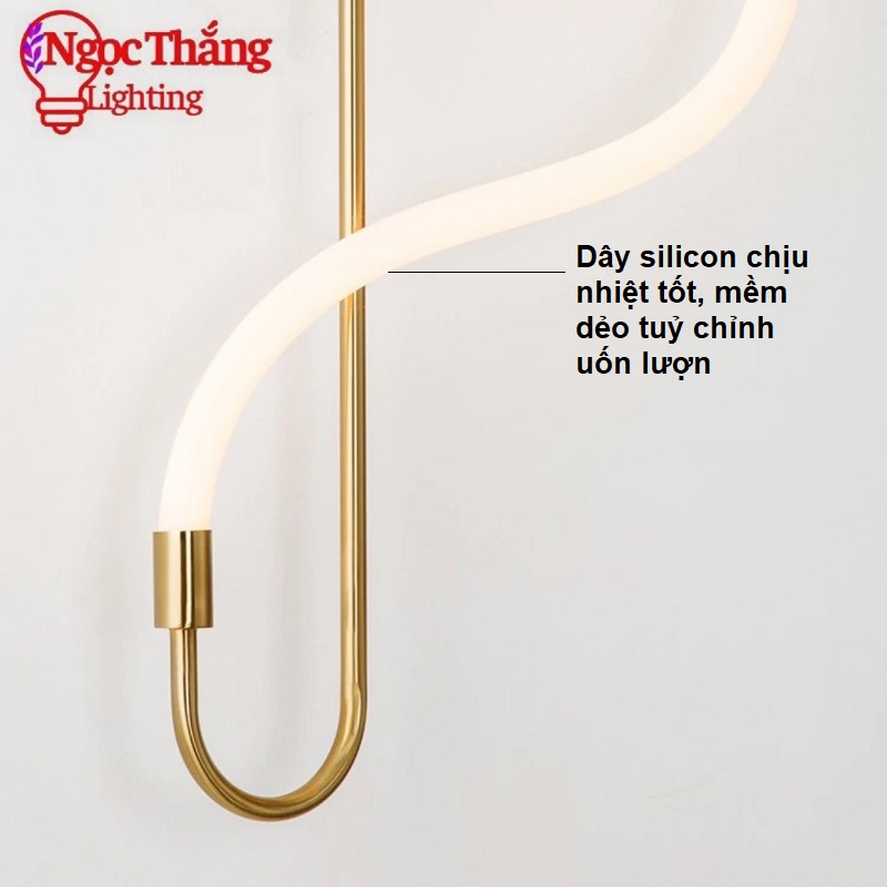 Đèn treo tường ốp tường trang trí phòng ngủ phòng khách cầu thang Led 3 màu 15W 220V GT3066 Ngọc Thắng - Ảnh 3